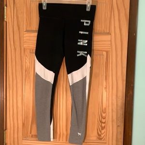 VS Pink Bling Cotton Yoga Leggings-S